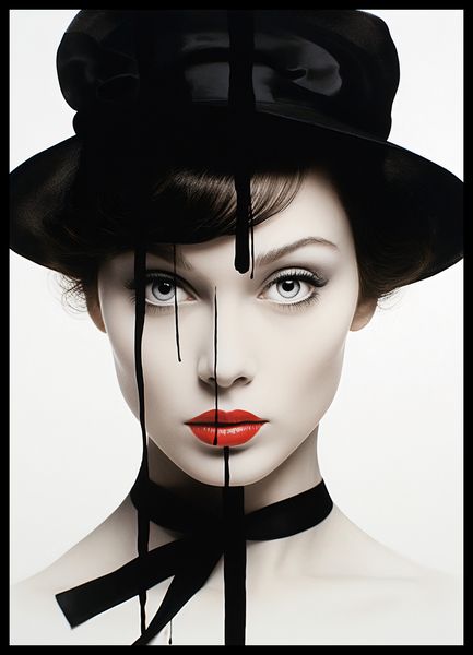 Plakat 50x70cm Atramentowa Aura zdjęcie 2