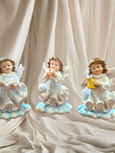 Zestaw 3Szt. Anioł 9 Cm Aniołek Figura