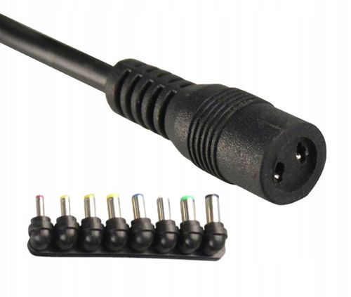 ZASILACZ UNIWERSALNY ŁADOWARKA SIECIOWA DO LAPTOPA 96W 8 WTYK 12-24V AK311 na Arena.pl