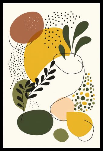 Plakat 30x45cm Botaniczne Impresje na Arena.pl