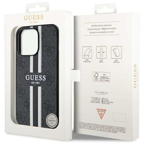 Etui Guess do iPhone 13 Pro Max, Czarny, MagSafe na Arena.pl