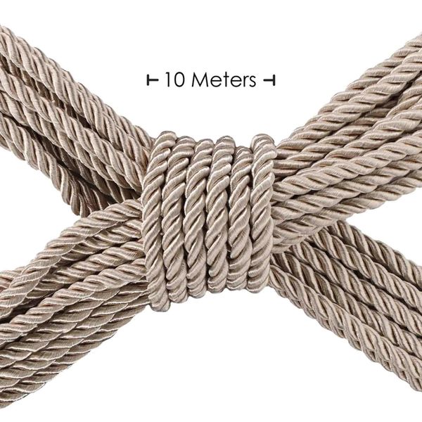 Polyester Bondage Rope - 32.8 Ft / 10 M - Gold zdjęcie 2