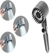 Słuchawka prysznicowa 3 tryby z filtrem wymiennym funkcja stop