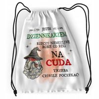 Plecak Dziennikarza Sportowy Szkolny Worek Torba Z Nadrukiem Ze Zdjęciem