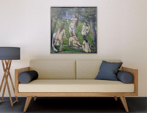 Five Bathers, Paul Cézanne - plakat 50x50 cm na Arena.pl