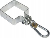 Obejma kwadratowa na belkę 9x9 do huśtawki ogrodowej