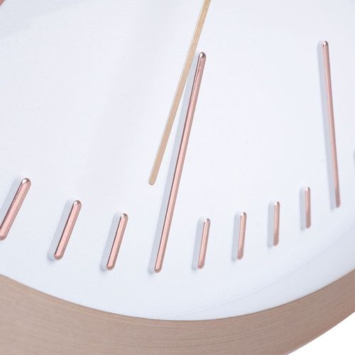 Zegar ścienny biały złoty 30 cm na Arena.pl