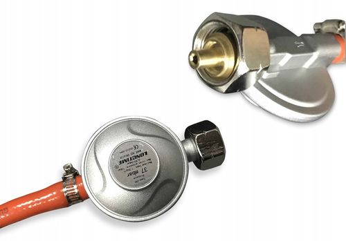 Piecyk gazowy na butle gaz grzejnik FIXO ZESTAW 4,2kW piec reduktor wąż LPG na Arena.pl