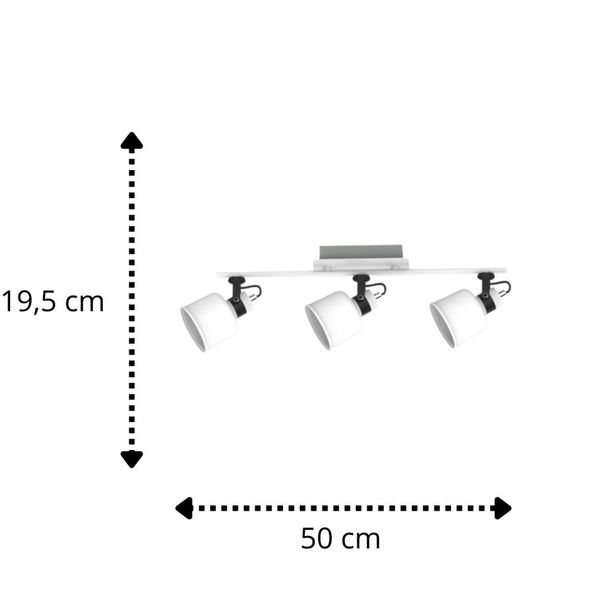Spot 3xE14 PAKO 1213 zdjęcie 3