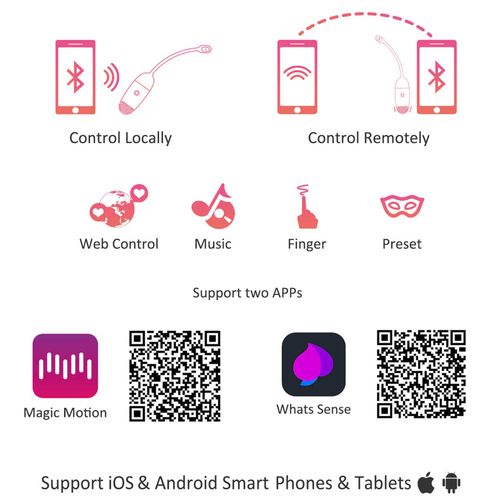 magic motion - vini app controlled love egg pink na Arena.pl