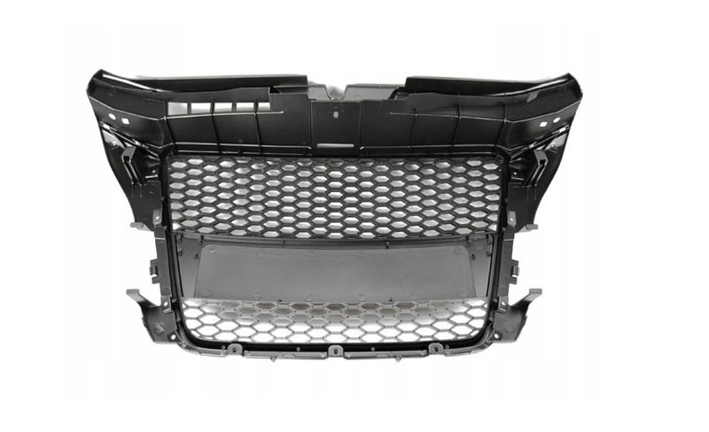 Grill Atrapa Audi A3 8P 08-11 R RS-TYPE MATT BLACK zdjęcie 4