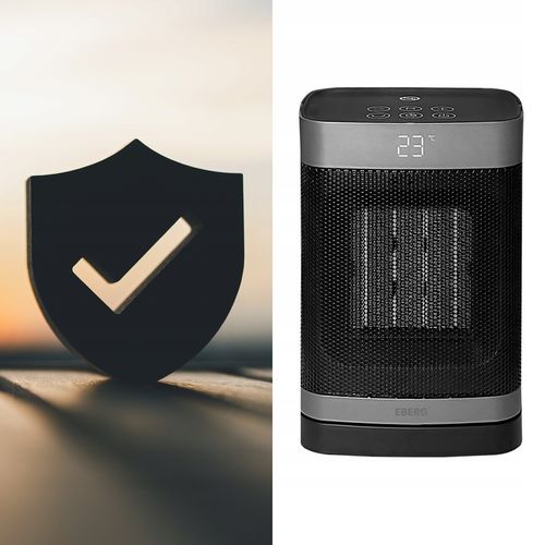 Termowentylator Farelka EBERG NOX Grzejnik elektryczny kolumnowy 1500W na Arena.pl