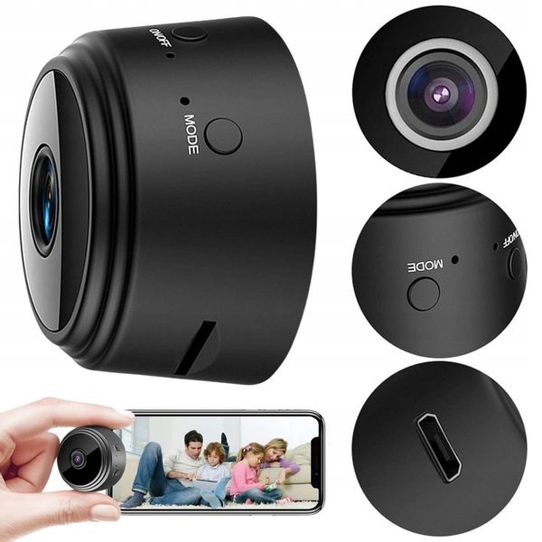 MINI KAMERA WIFI SZPIEGOWSKA IP SMART FULL HD MONITORING BEZPRZEWODOWA A9 zdjęcie 5