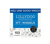 PIeluszki jednorazowe roz. 7, od 13 kg+ Lillydoo, 114 szt,