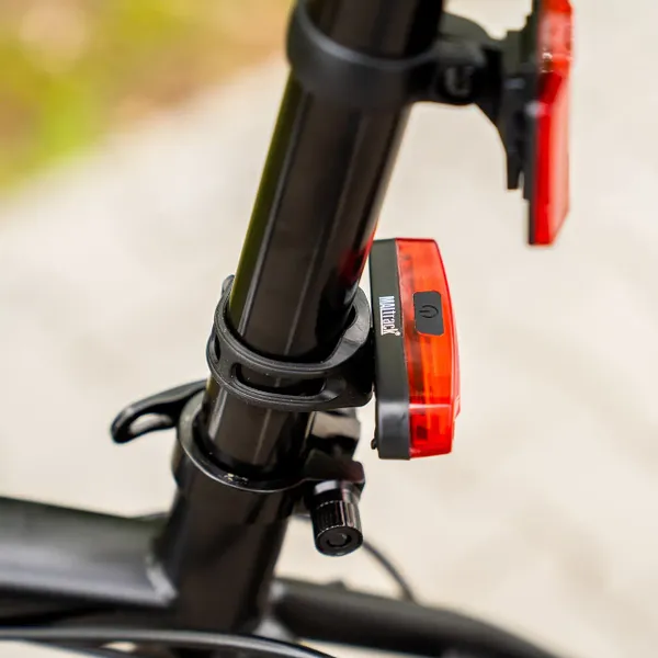 Lampka Rowerowa Przód + Tył LED 360 Wodoodporna zdjęcie 15