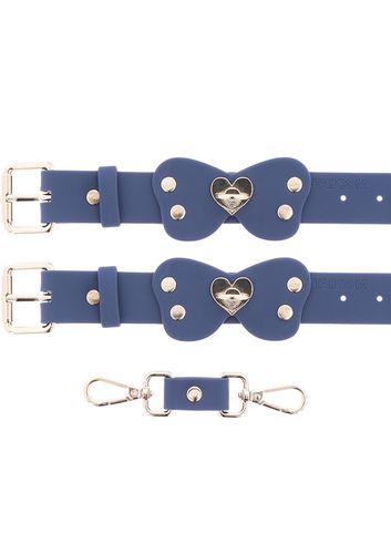 Silicone Ankle Cuffs Set Blue na Arena.pl