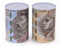 skarbonka metal waluta pln 0501