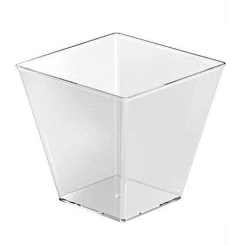 Pucharki plastikowe do deserów przekąsek 200ml z pokrywką i łyżeczką na Arena.pl