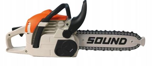 Duża Piła Łańcuchowa spalinowa dzieci ruchomy łańcuch silnik na Arena.pl