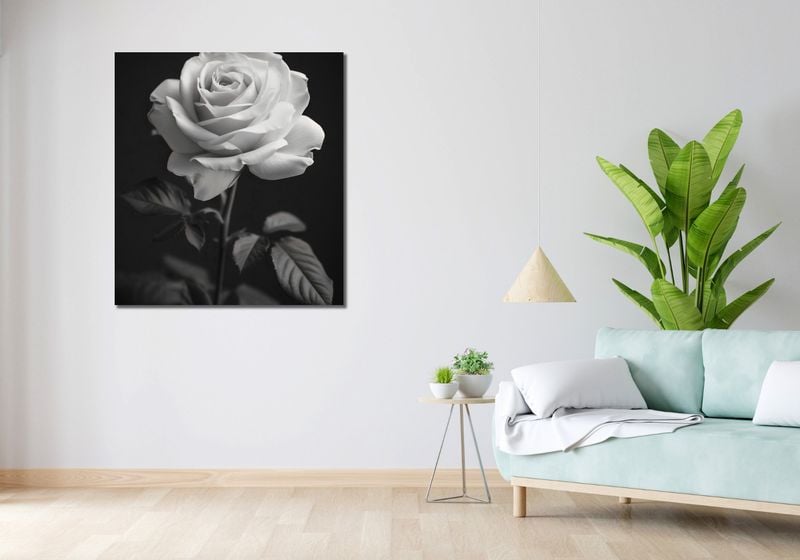 Obraz 90x100cm Płatki Róż zdjęcie 2