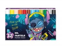 pastele olejne 12 kolorów stitch colorino coolpack