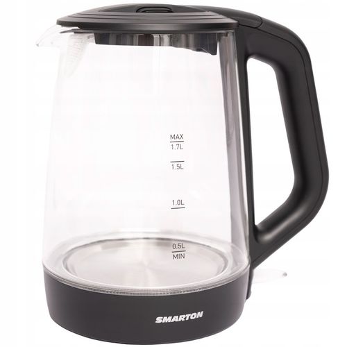 Czajnik Elektryczny 1,7L Szklany Podświetlany SMARTON WK 400 2200W na Arena.pl