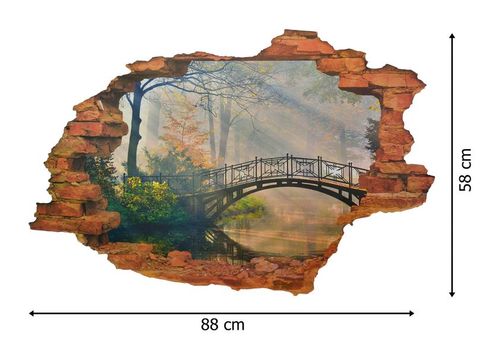 Naklejki na ścianę ścienne Widok 3D WS-0218 na Arena.pl