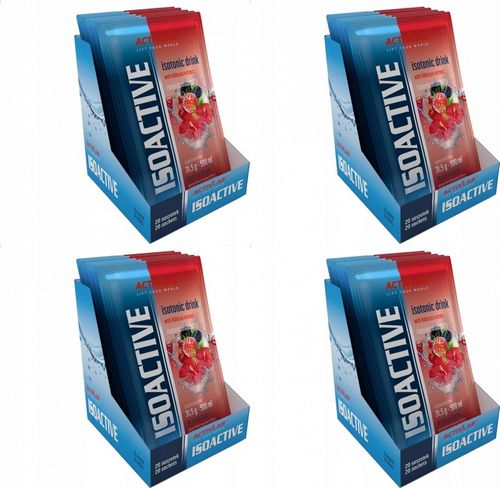 ACTIVLAB ISOACTIVE 20x31.5g NAPÓJ IZOTONICZNY ISO x4 na Arena.pl
