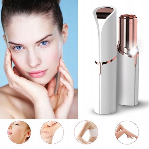 DYSKRETNA GOLARKA DO TWARZY DEPILATOR DAMSKI DEPILACJA TRYMER MINI na Arena.pl