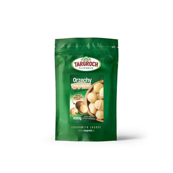 ORZECHY MACADAMIA ŁUSKANE 500G - TARGROCH zdjęcie 1