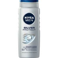 Nivea Men Silver Protect 500 Ml Żel Pod Prysznic Do Twarzy Ciała I Włosów