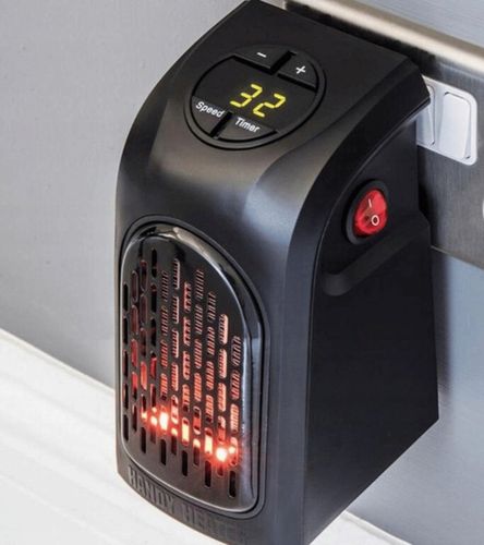 GRZEJNIK ELEKTRYCZNY MINI FARELKA TERMOWENTYLATOR DO GNIAZDKA na Arena.pl