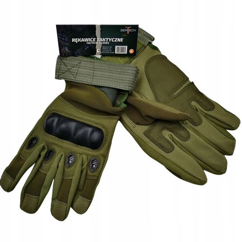 RĘKAWICE TAKTYCZNE WOJSKOWE Mocne Rękawiczki WZMOCNIONE SURVIVAL GERTECH XL na Arena.pl