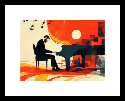 Plakat 18x13cm Pianista na Arena.pl
