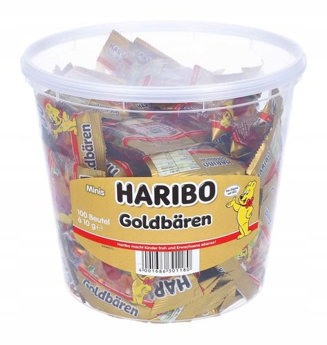 Żelki misie Goldbaren mini 100szt 1kg - Haribo na Arena.pl