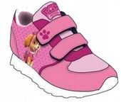 BUTY DZIECIĘCE SPORTOWE NA RZEPY PSI PATROL RÓŻOWE SKYE 30