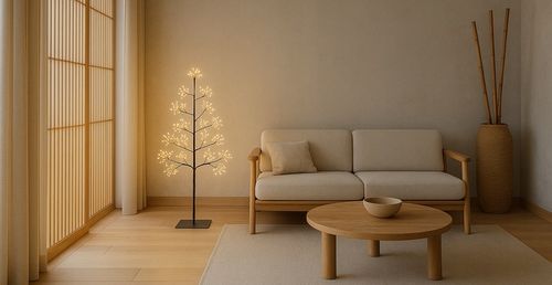 DRZEWKO ŚWIĄTECZNE CHOINKA LED 125cm DEKORACJA ŚWIĄTECZNA -LAMPKI CHOINKOWE na Arena.pl