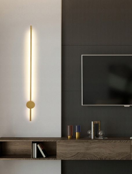 Nowoczesna lampa ścienna LIZBONA II kinkiet LED12W 90cm Wobako zdjęcie 8