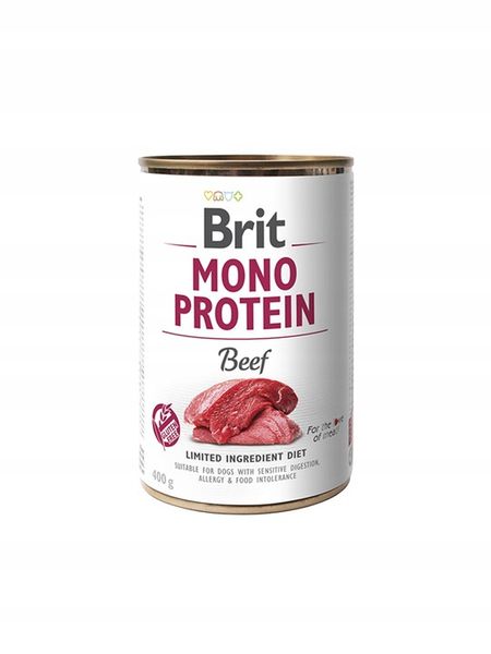 BRIT MONO PROTEIN BEEF 6x400g karma mokra zdjęcie 3