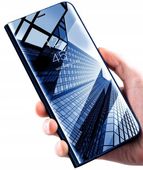 Etui Clear View Cover do Samsung Galaxy A70 A705 granatowy