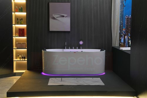 Wirujące dysze Wanna z hydromasażem BZX-675 prostokątna 170cmx850cmx60cm z na Arena.pl