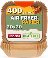 400X WKŁAD AIR FRYER PAPIER WKŁADY PAPIEROWE DO FRYTKOWNICY BEZTŁUSZCZOWEJ