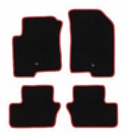 Dywaniki welurowe CARLUX-RED do Dodge Caliber 2006-2011, czarne