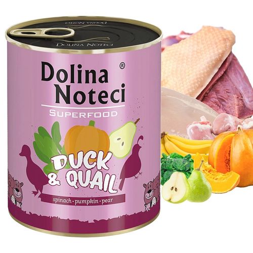 DOLINA NOTECI SUPERFOOD Karma mokra dla psa MIX Smaków 10 x 800g bezzbożowa na Arena.pl