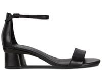 Ecco Sandały damskie - Elevate 45 Block - rozmiar 36 - czarna skóra licowa