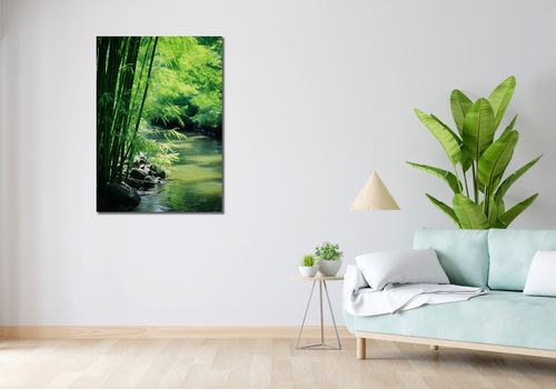 Obraz 70x100cm Spokój Bambusów na Arena.pl