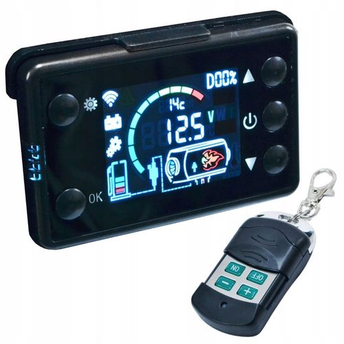 NAGRZEWNICA SPALINOWA OLEJOWA OGRZEWANIE WEBASTO olej 8KW 12V 230V Black na Arena.pl