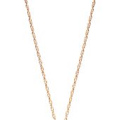 złoty delikatny łańcuszek z regulacja długości 40/43cm