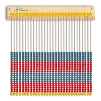 Wieszak na korale matematyczne