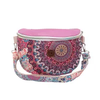 Torebka i Nerka 2w1 - Fioletowa i Mandale Kolorowe